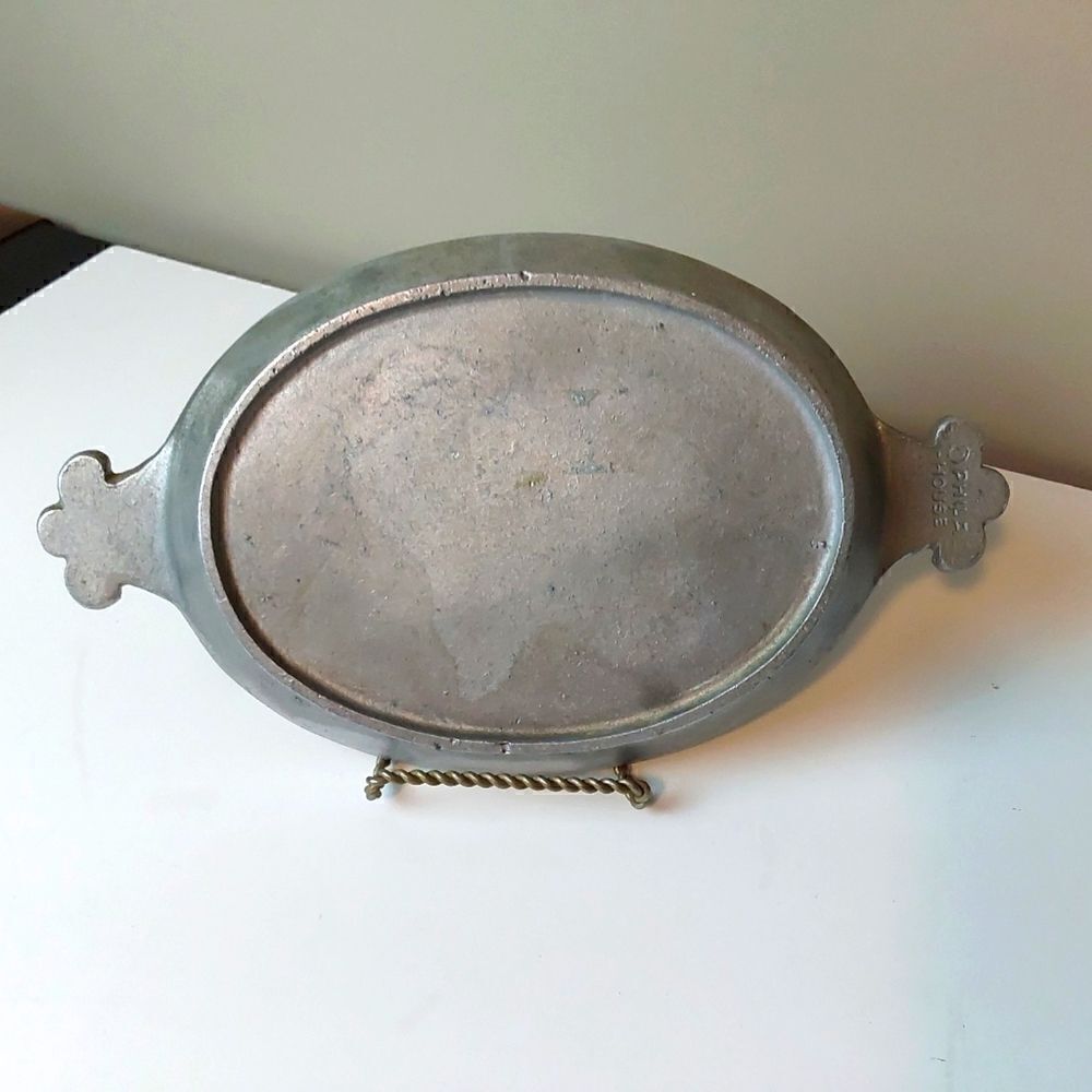 Daily Bread Server Tray-Pewter - Picture 2 of 8